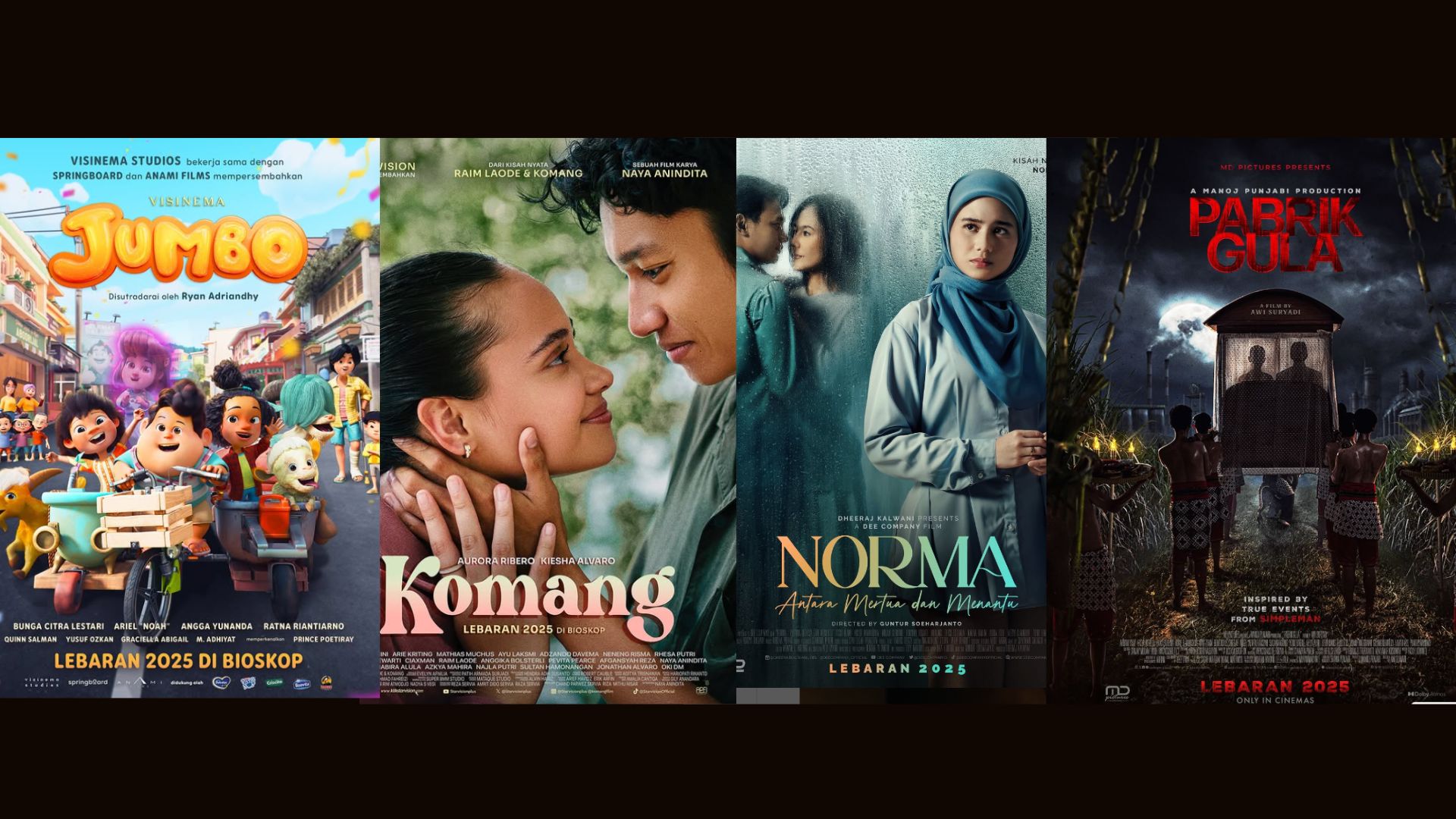 Rekomendasi film untuk menemani lebaranmu.