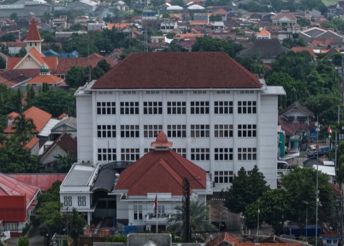 BERSEJARAH: Pemkot Kediri usulkan bangunan BI Kediri masuk cagar budaya.