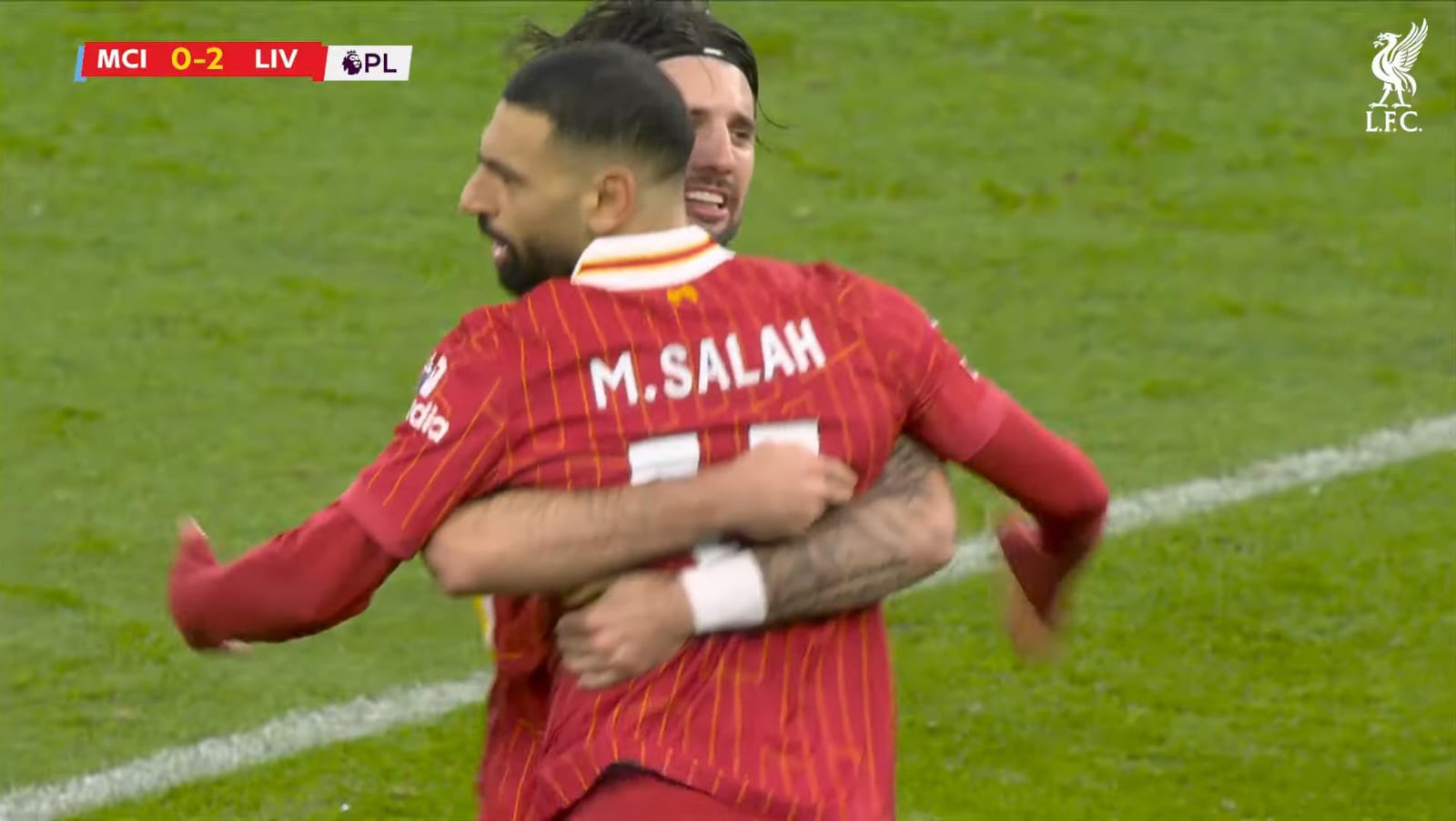 Liverpool berhasil mencetak 2 gol di kandang Manchester City