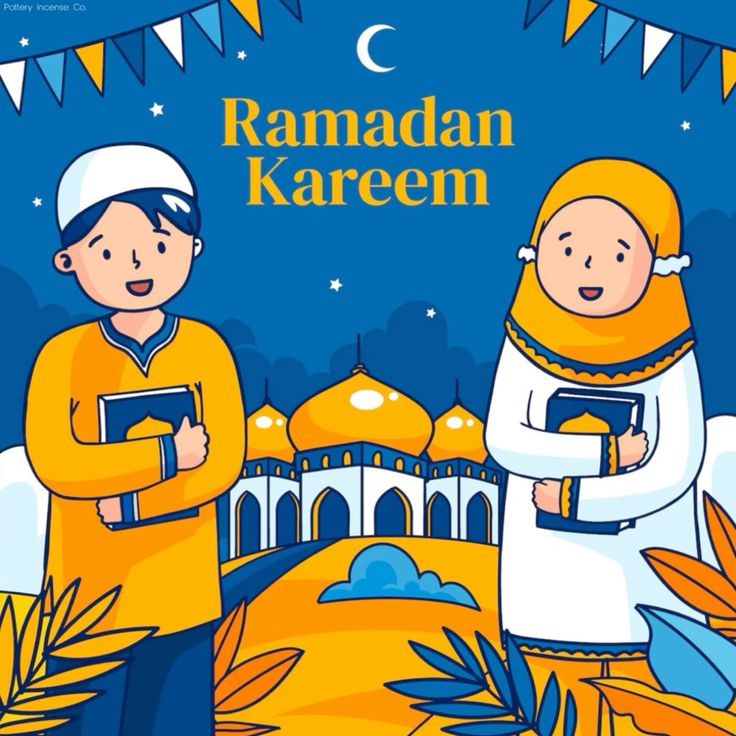 Ilustrasi awal bulan Ramadhan