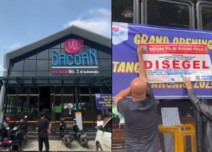 Mie gacoan Serpong Disegel