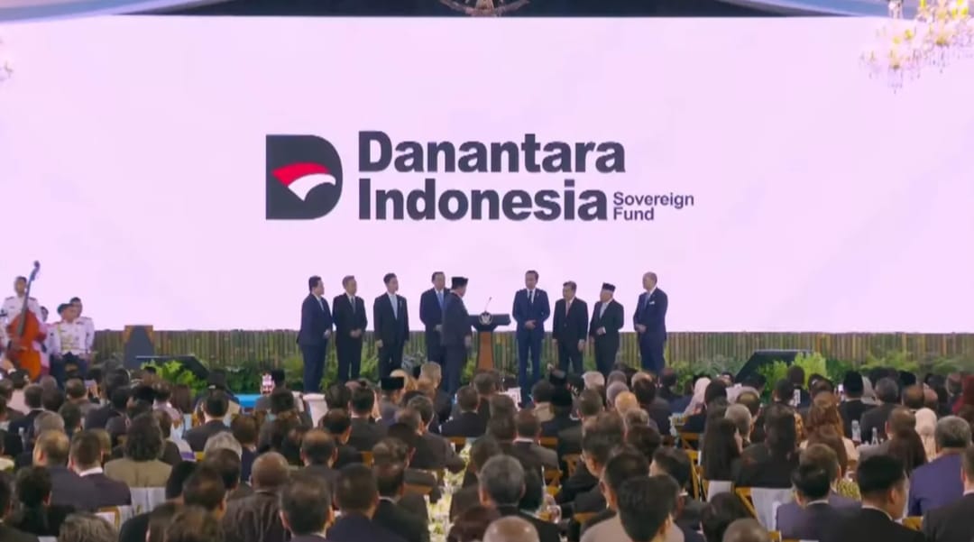 Presiden Prabowo Subianto meresmikan Danantara.