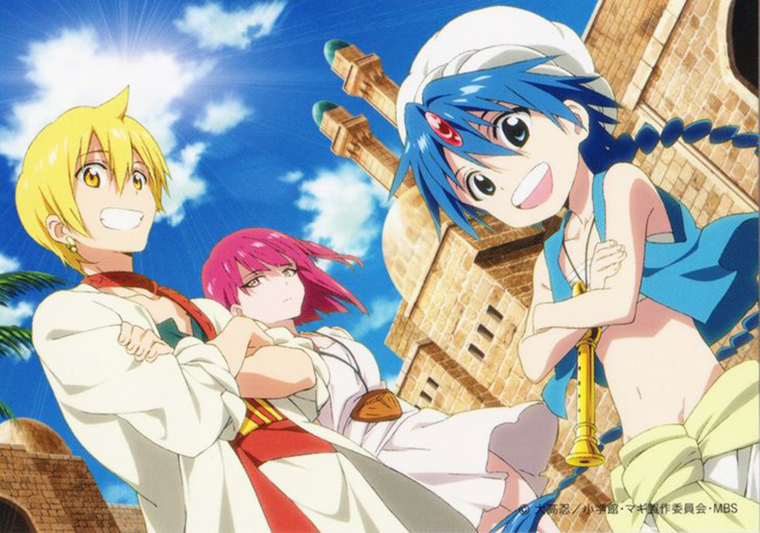 Anime Magi the Labyrinth of Magic terinspirasi dari cerita 1001 Malam