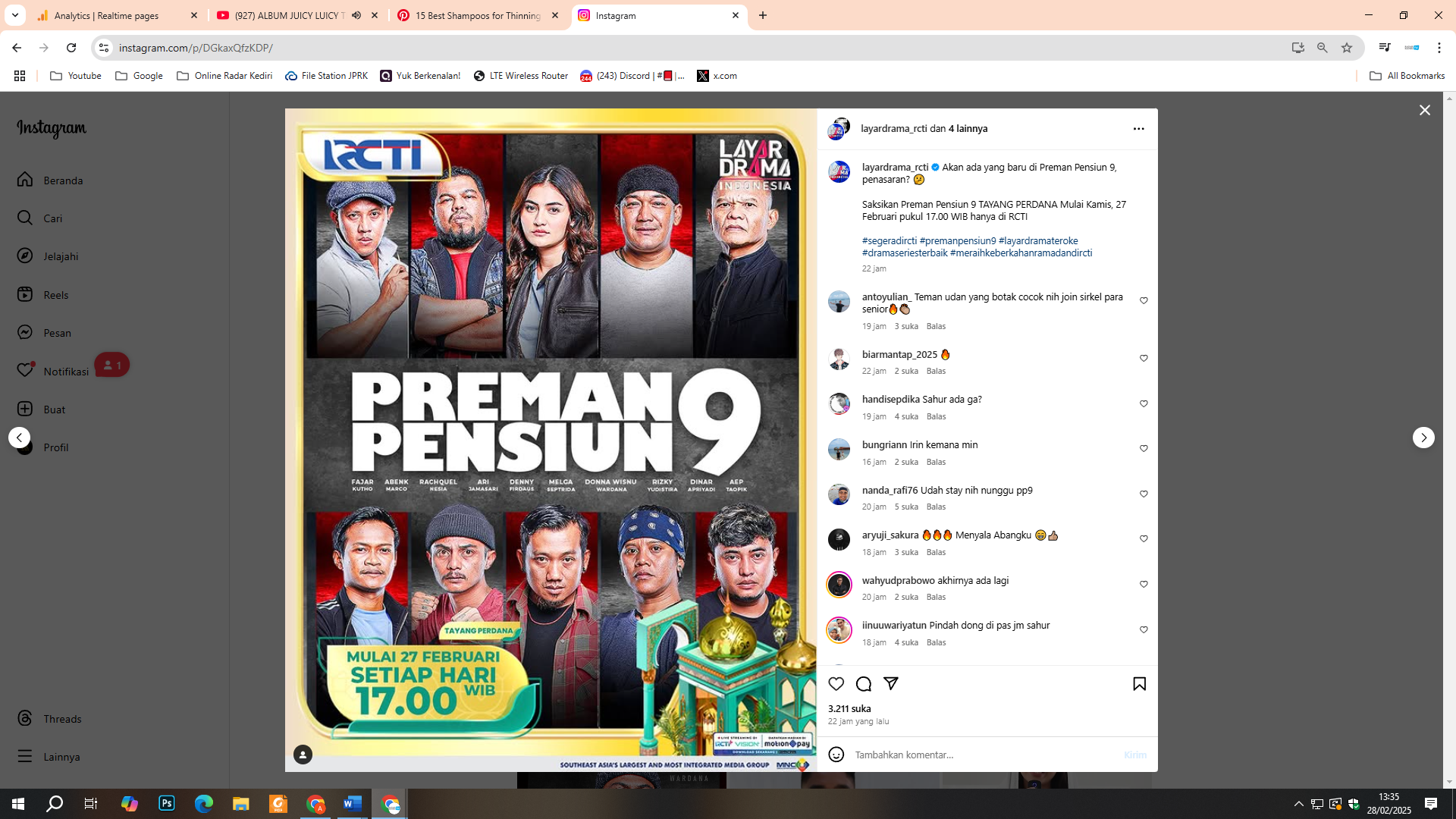 Pemain Preman Pensiun 9