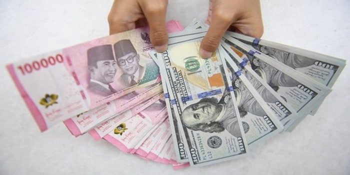 Nilai rupiah melemah, Jum