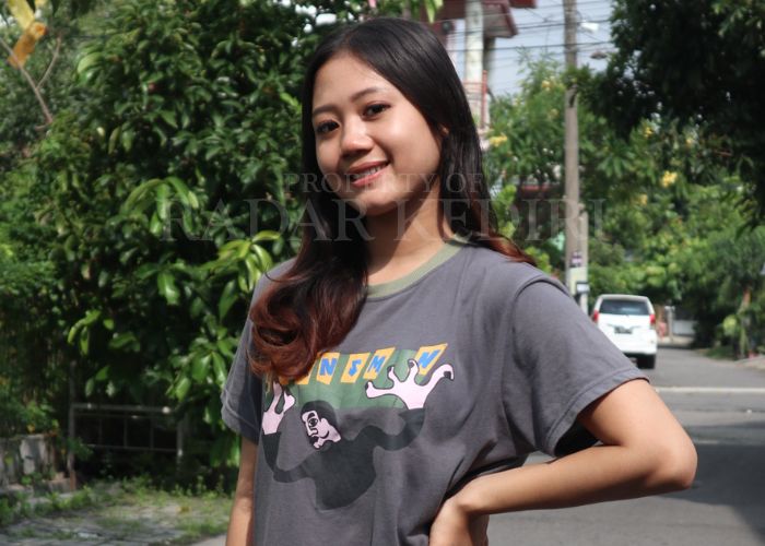 JADI PELATIH: Sosok Winda Ayu Nur Andini.