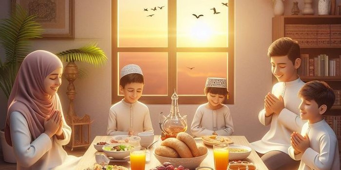 Ilustrasi orang puasa