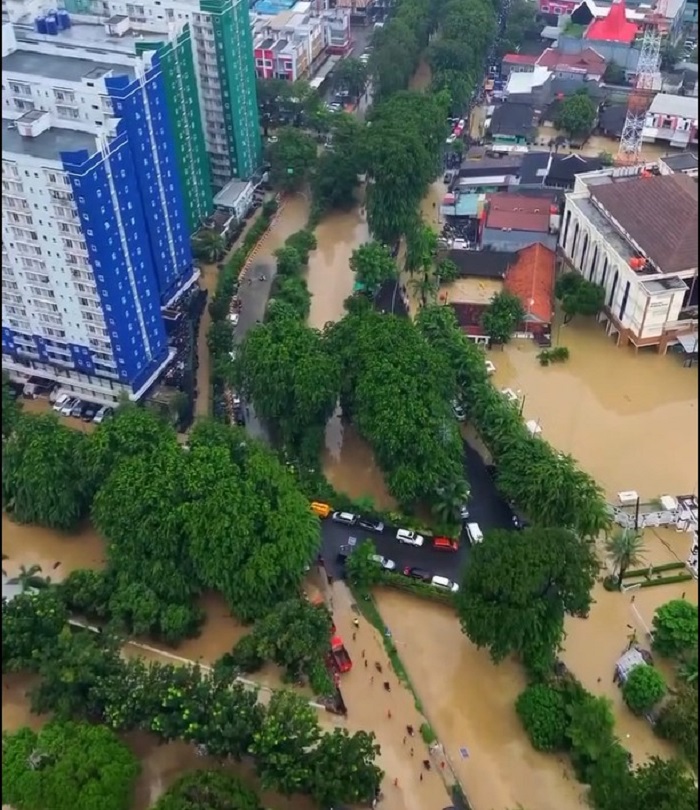 Banjir melanda Kota Bekasi