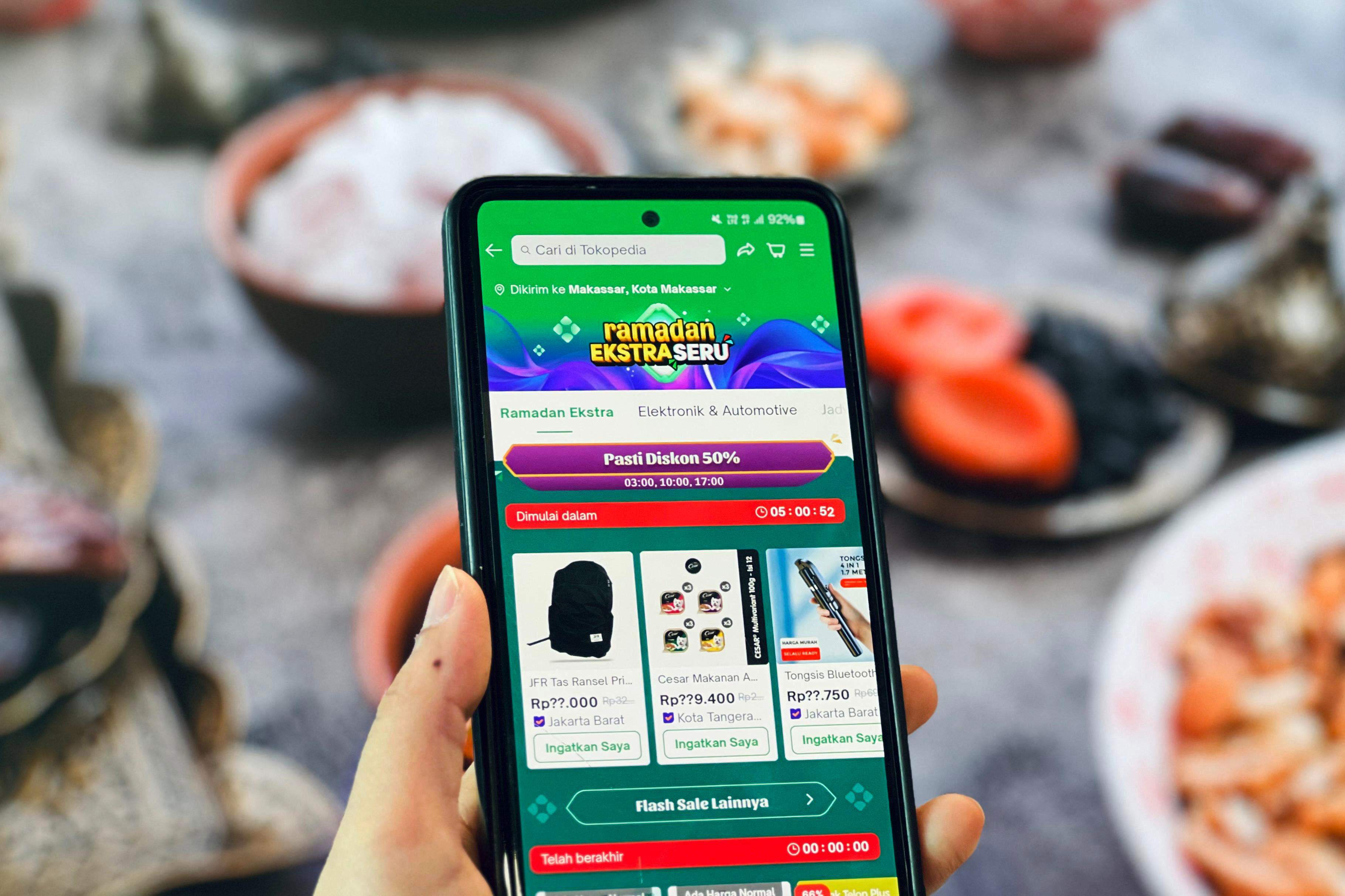 Ramadan Ekstra Seru di Tokopedia dan TikTok Shop by Tokopedia hadirkan berbagai promo menarik untuk bantu masyarakat jangkau produk kebutuhan di bulan puasa.