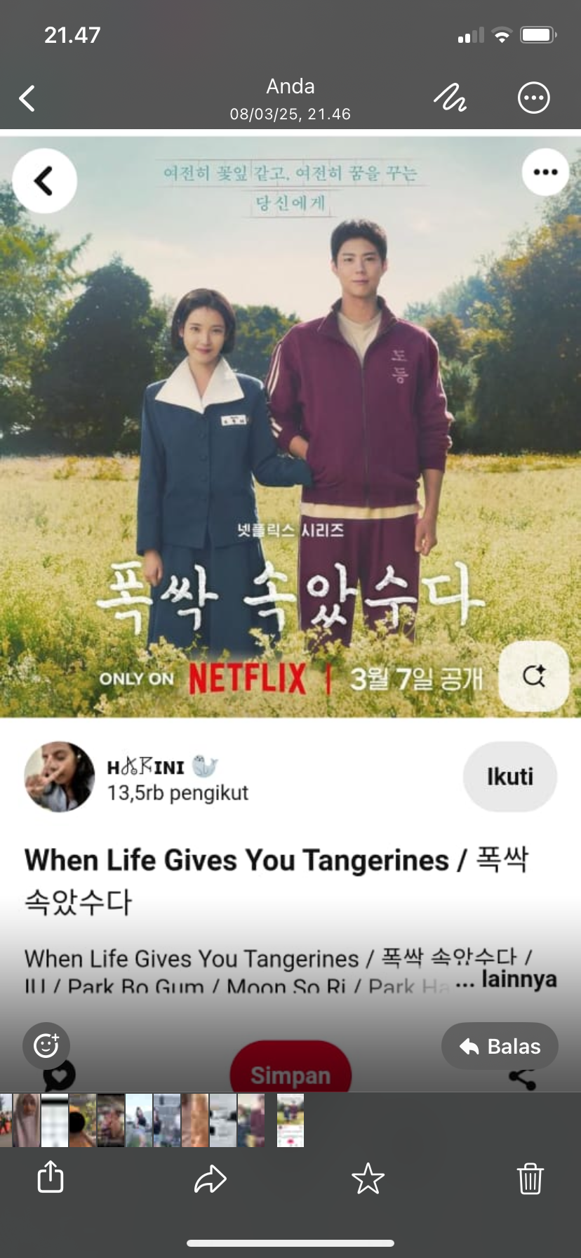 When Life Gives You Tangerines