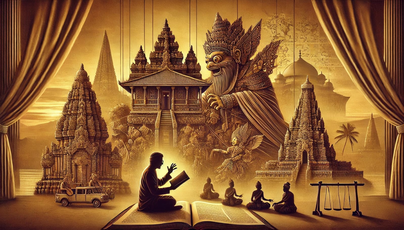 Ilustrasi Warisan Budaya Kediri