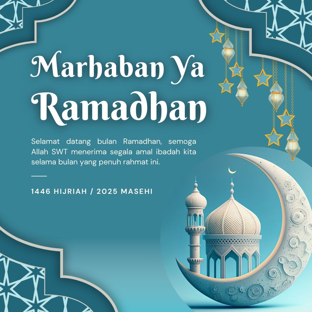 Ilustrasi Ucapan Marhaban Ya Ramadhan (Sumber : Canva)