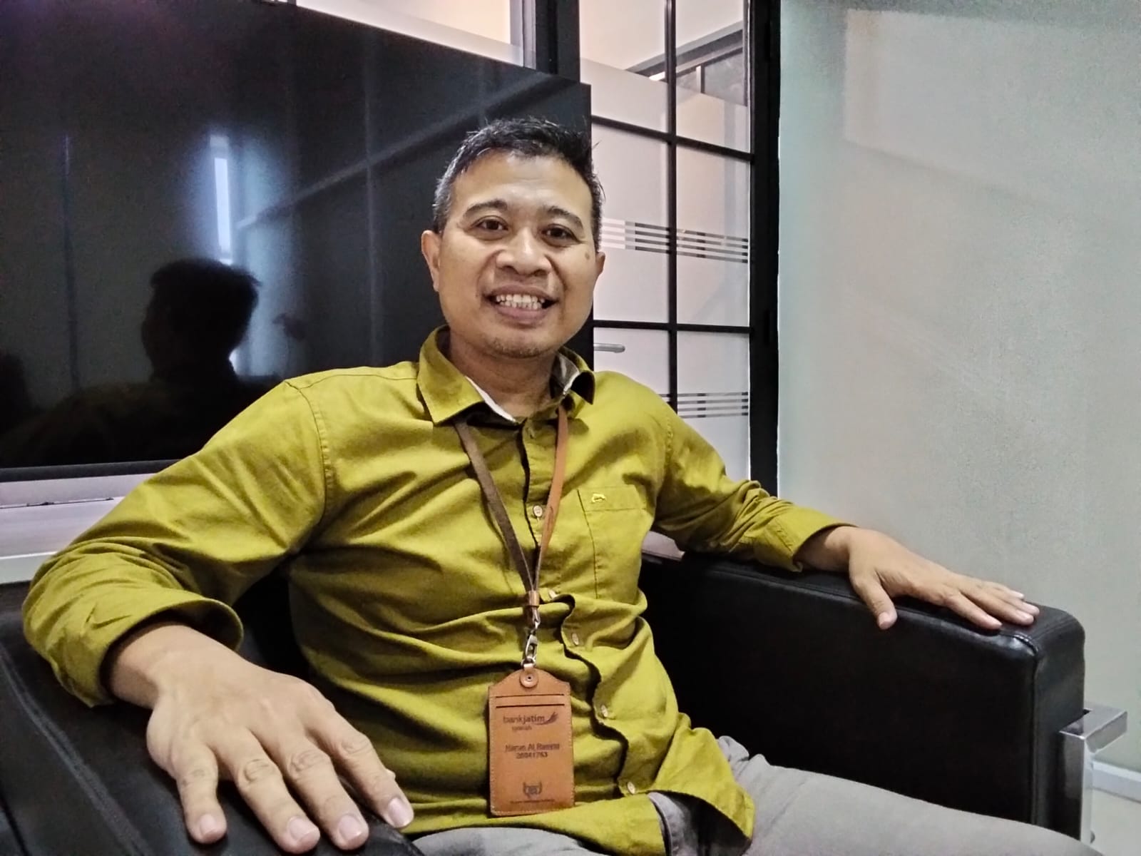 Pincab Bank Jatim Syariah Kediri Harun Ar Rosyid.