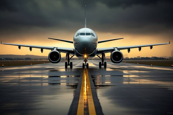 Airplane aircraft airliner vehicle. AI generated Image by rapixel.w