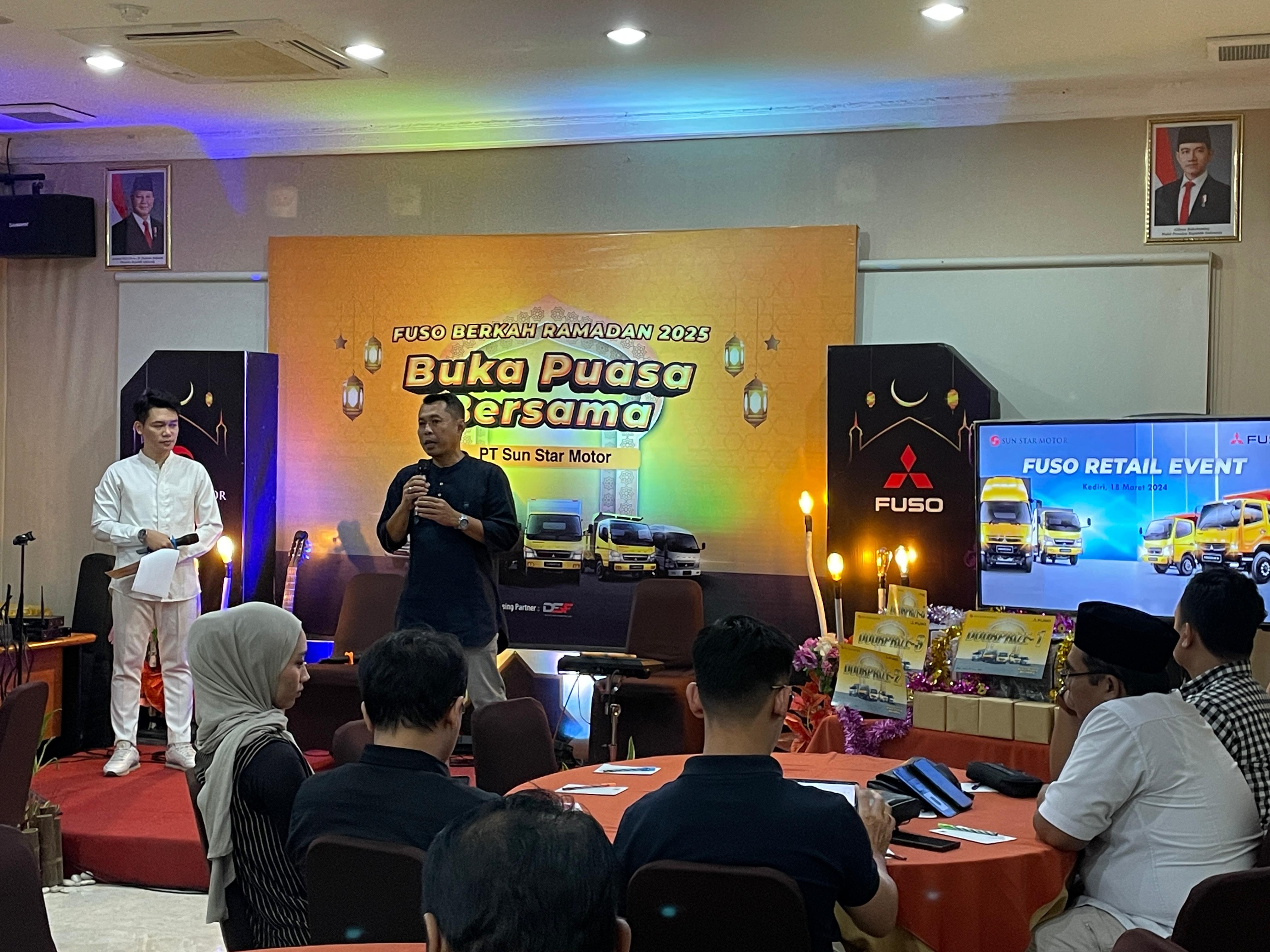 Buka bersama juragan Mitsubishi Fuso.