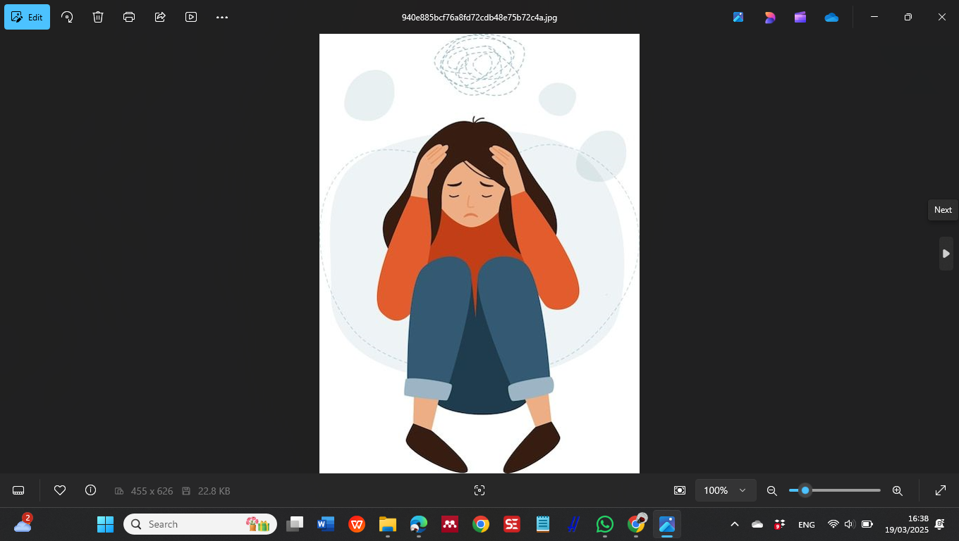 Ilustrasi Kejiwaan Mental Seseorag