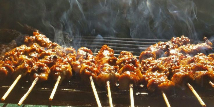 Sate daging kambing