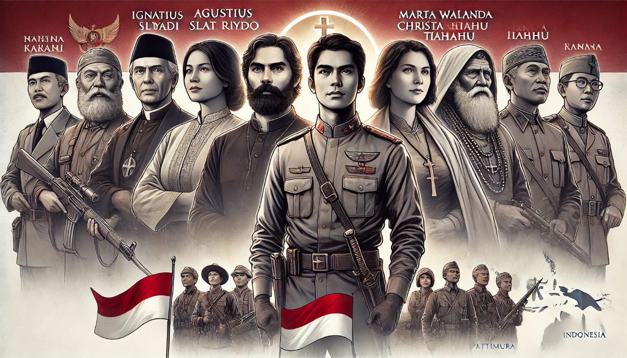 Ilustrasi Pahlawan Nasional Indonesia