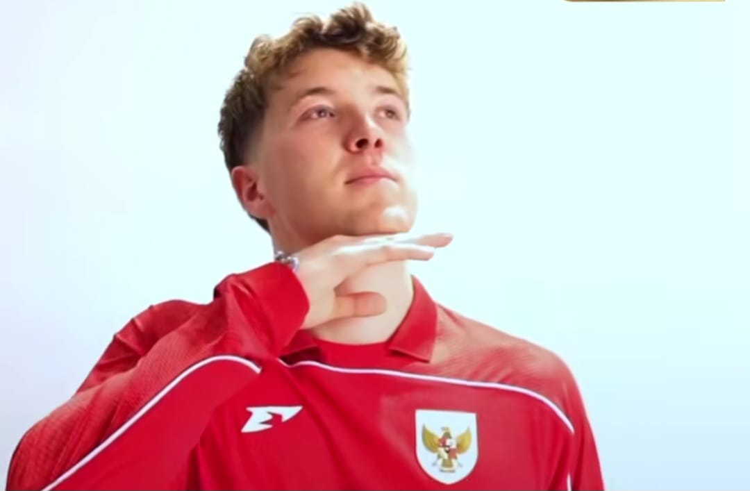 Striker Timnas Indonesia Ole Romeny.