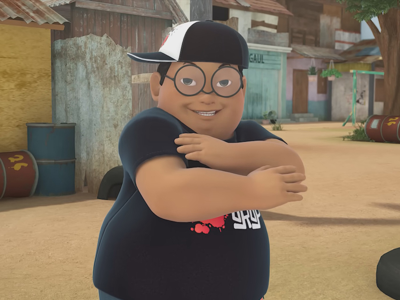 Denis di kartun Adit Sopo Jarwo terasa menyebalkan.