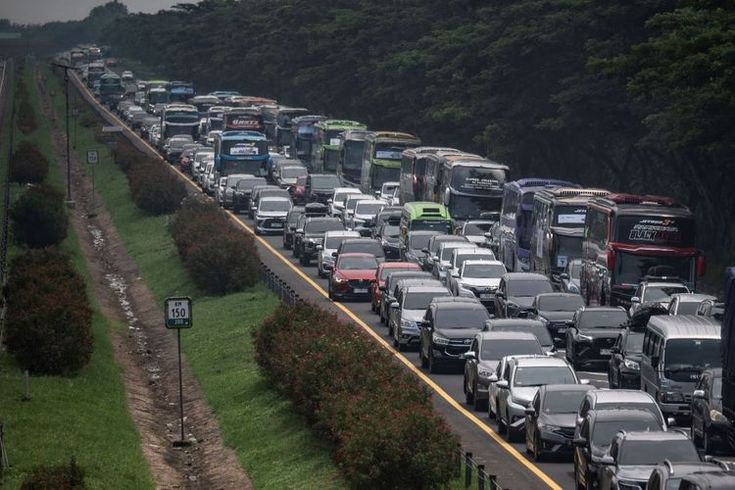 Mudik Lebaran menggunakan mobil