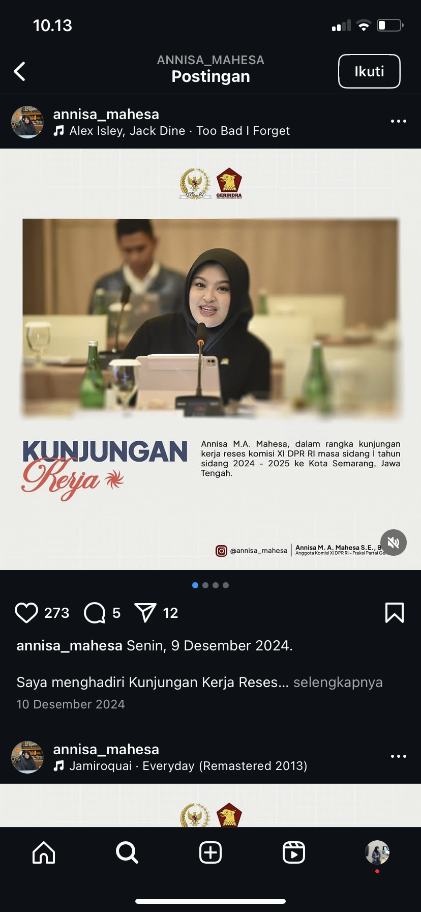 Annisa Mahesa, anggota DPR RI