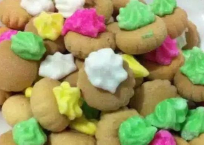 Kue Gem Rose yang identik dengan jajan Lebaran era 90an.