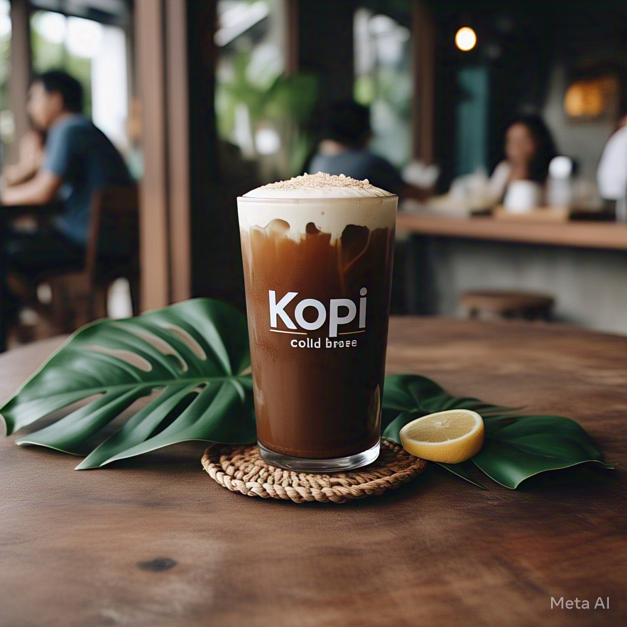 Ilustrasi Kopi Cold Brew (Sumber : Meta AI)
