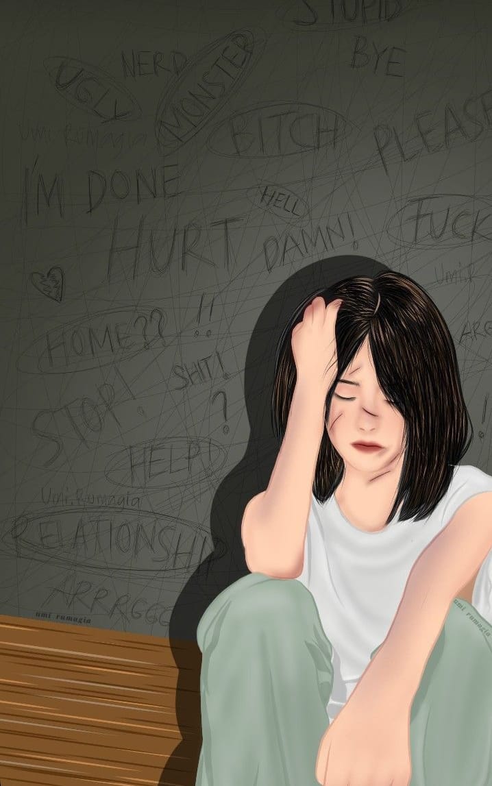 Ilustrasi Terkena Mental Load