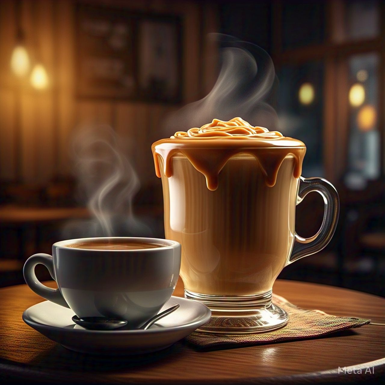 Ilustrasi Caramel (Sumber : Meta AI)