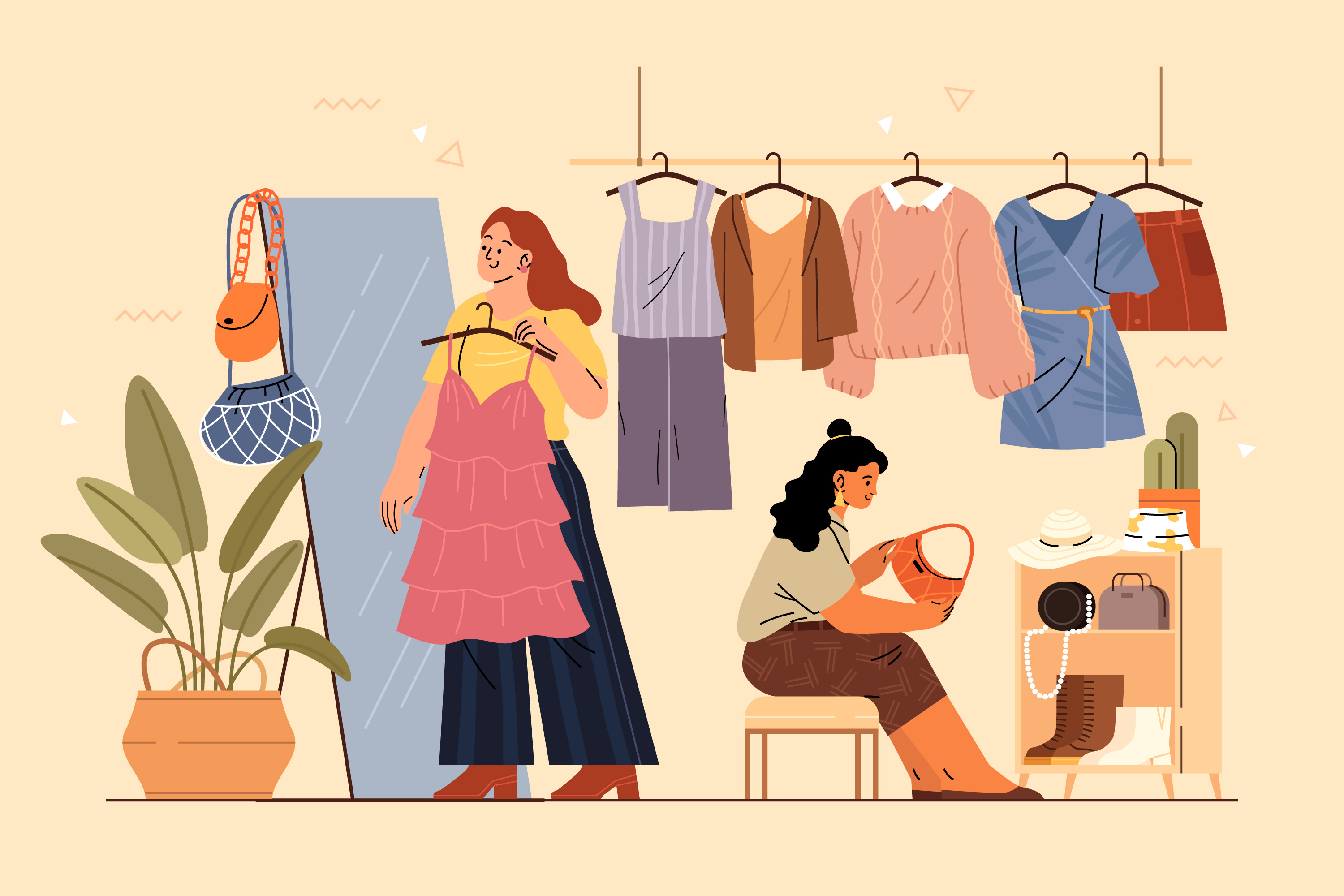 Ilustrasi Tren Fashion 2025 (Freepik.com)