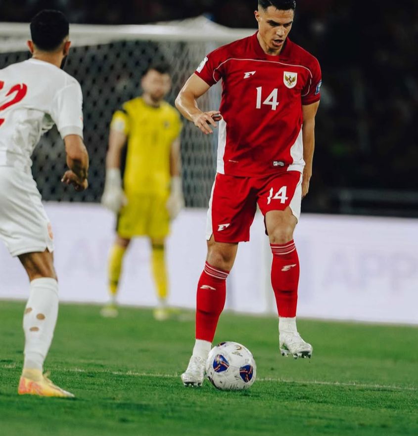 Gelandang timnas Indonesia, Joey Pelupessy.