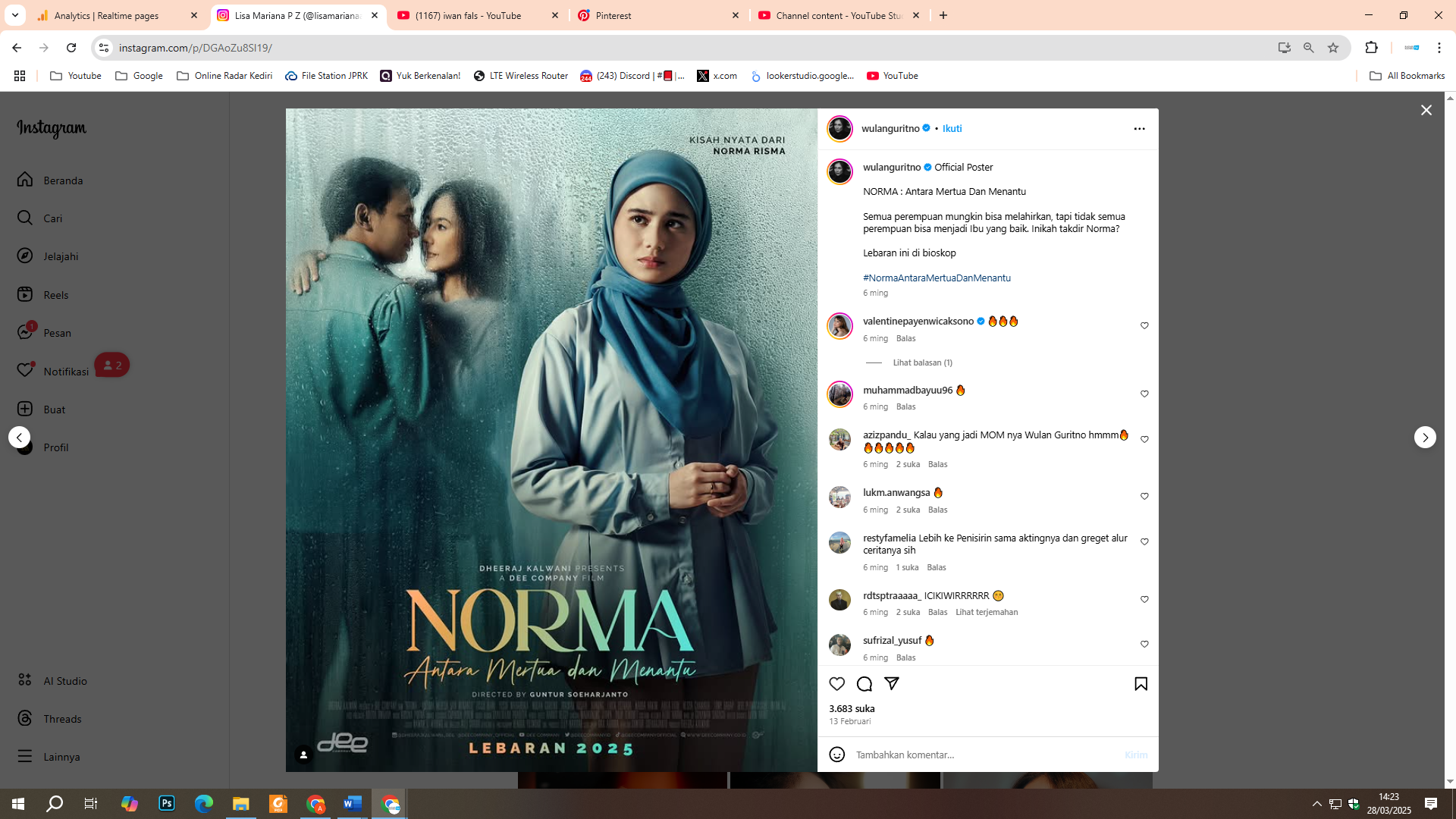 Film Norma: Antara Mertua dan Menantu