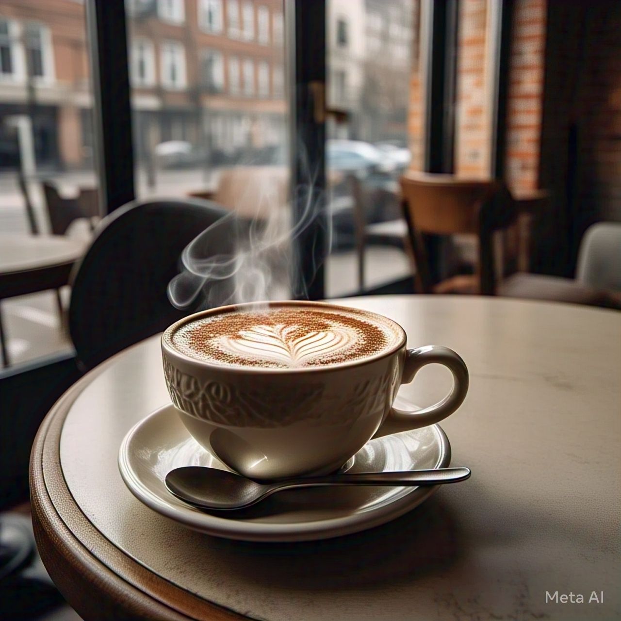 Ilustrasi Kopi Latte (Sumber : Meta AI)