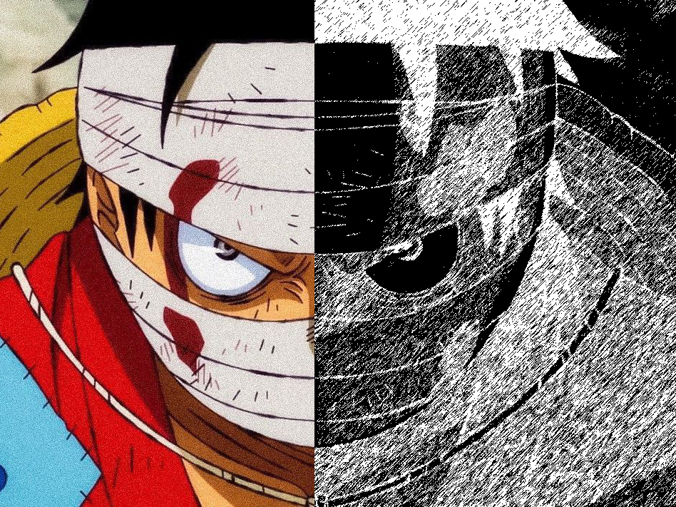 Perbandingan anime dan manga one piece yang jarang diketahui penggemar.