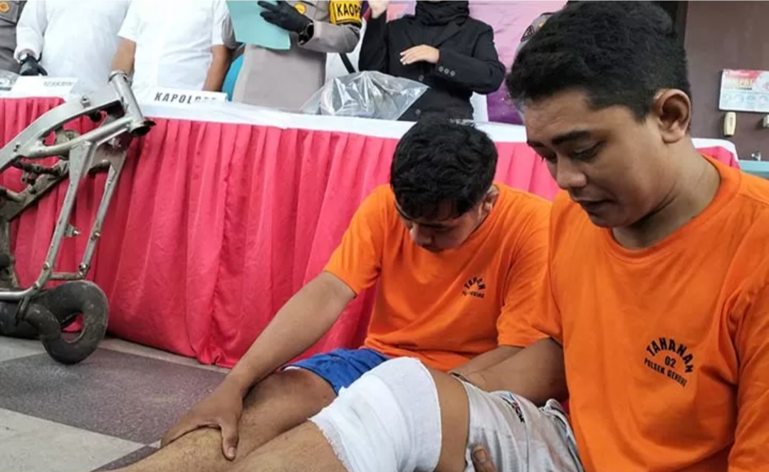 Dua pelaku curanmor yang beraksi di 12 TKP di Probolinggo.