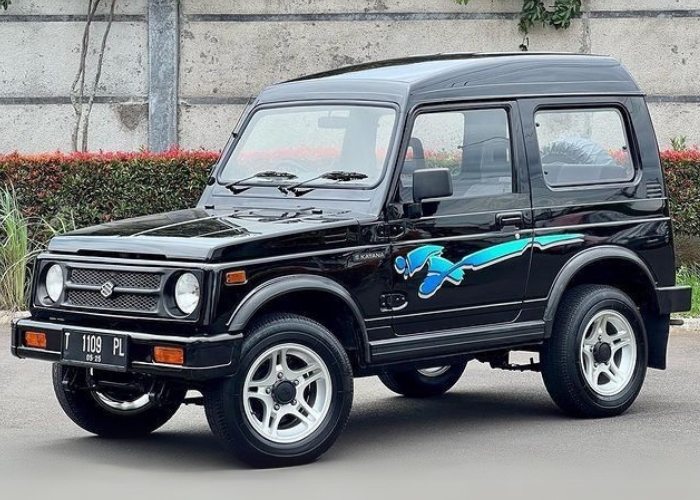 Suzuki Katana yang kembali populer diburu anak muda.