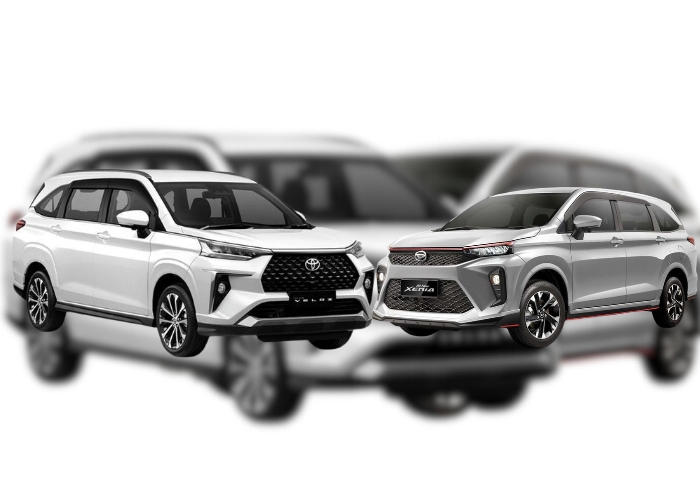 Perbandingan Toyota Avanza dan Daihatsu Xenia.