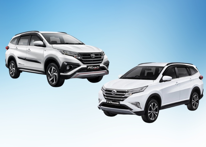 Perbandingan Toyota Rush dan Daihatsu Terios.