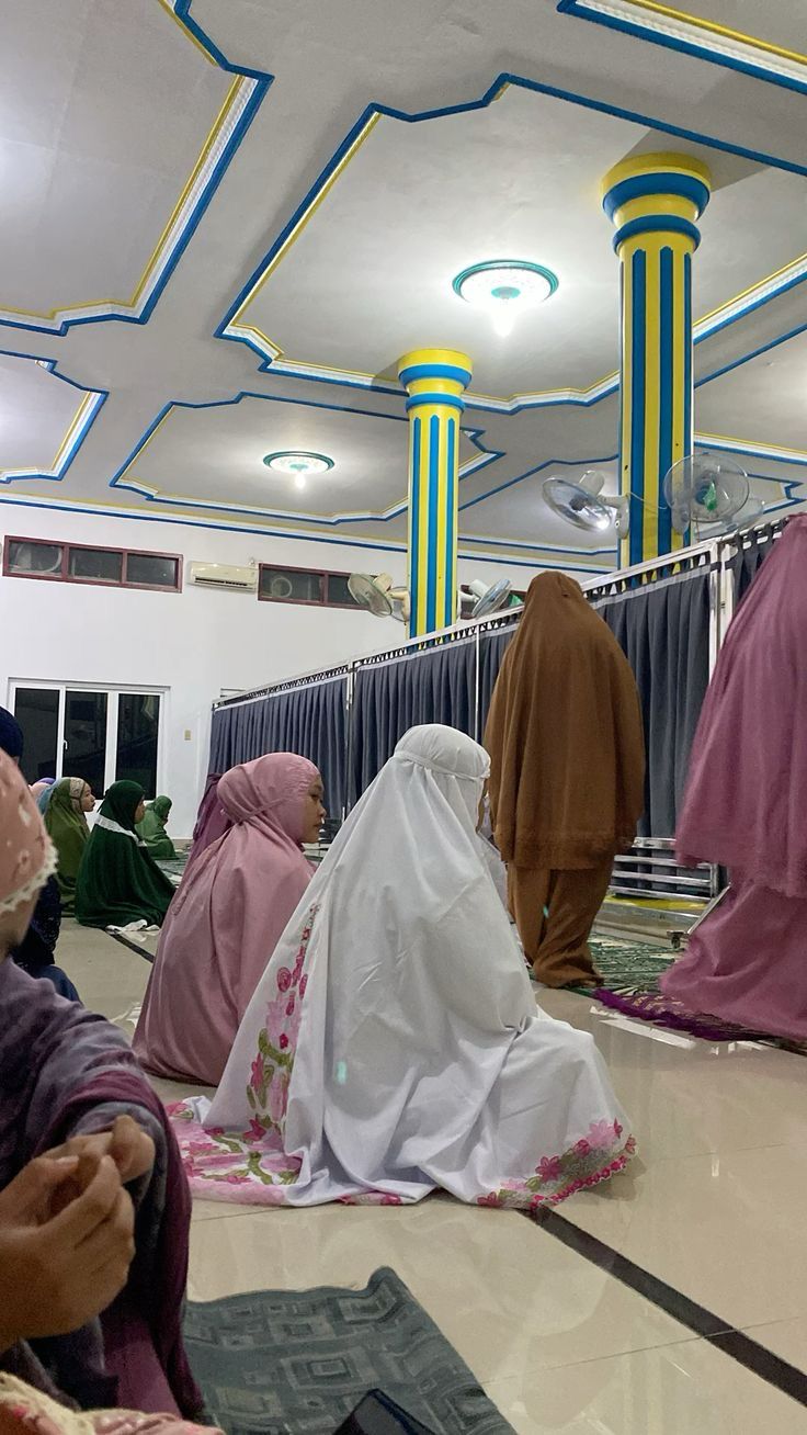 Ilustrasi sholat Qashar.
