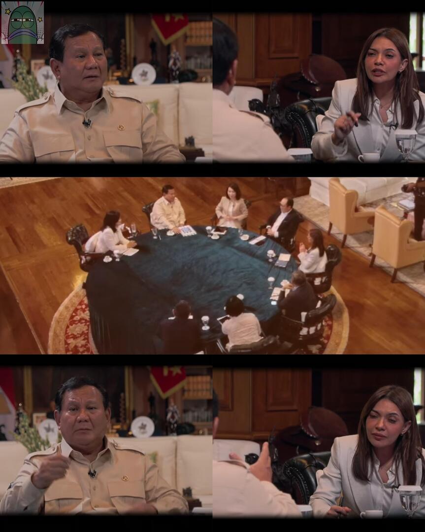 Potongan Video Diskusi Presiden Prabowo dengan Beberapa Pimpinan Redaksi Media yang Ada di Indonesia