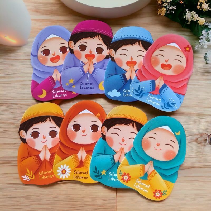Amplop angpau lebaran lucu.