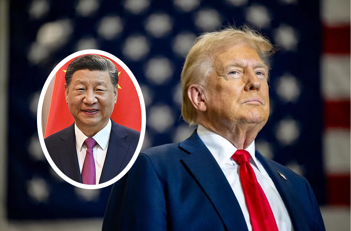 Donald Trump and Xi Jinping