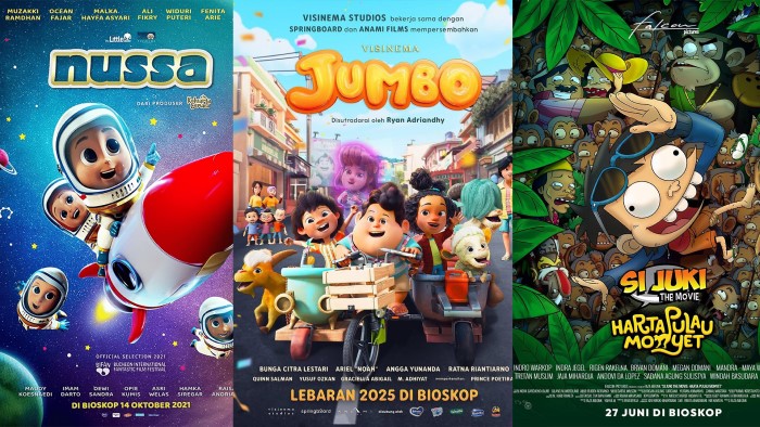 Film animasi Jumbo menjadi salah satu karya anak bangsa yang membanggakan