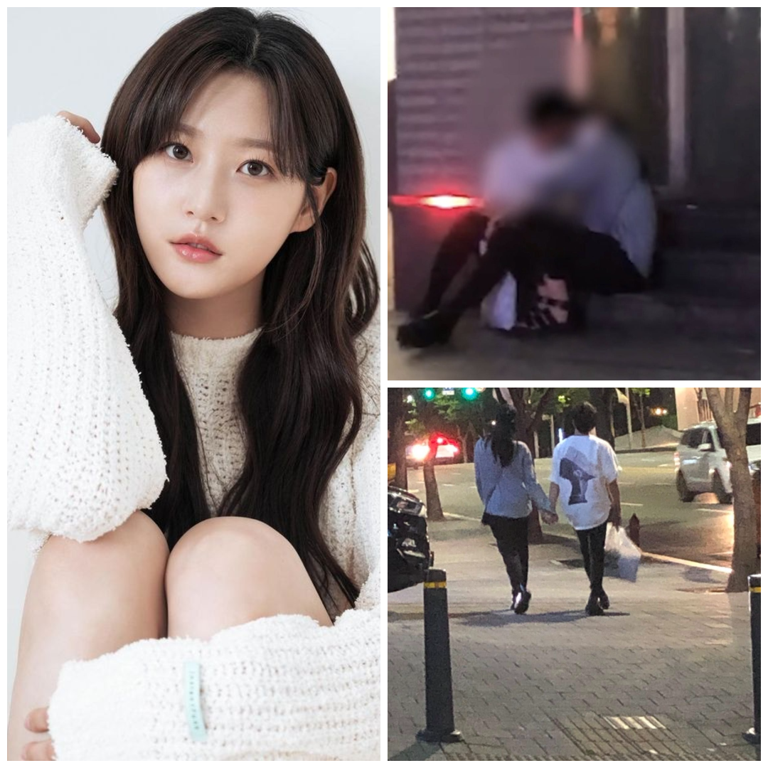 Tangkapan layar video Kim Sae Ron bersama seorang pria