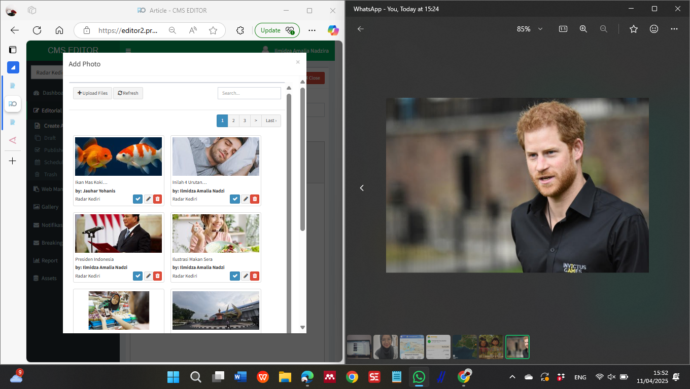 Pangeran Harry Adipati Sussex Mengunjungi Ukraina