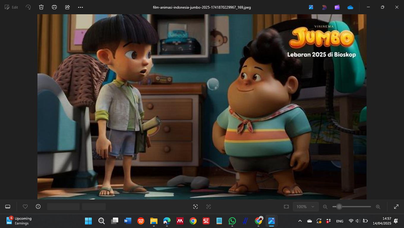 Karakter Atta dan Don di Film Jumbo