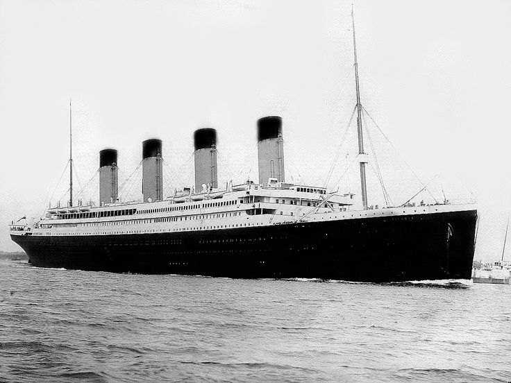 Kapal Titanic Tahun 1912