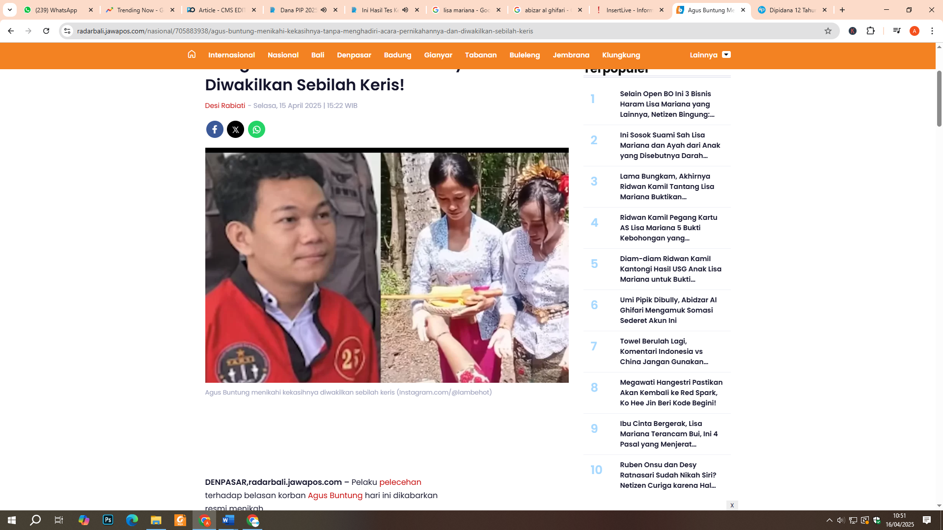 Istri Agus Buntung