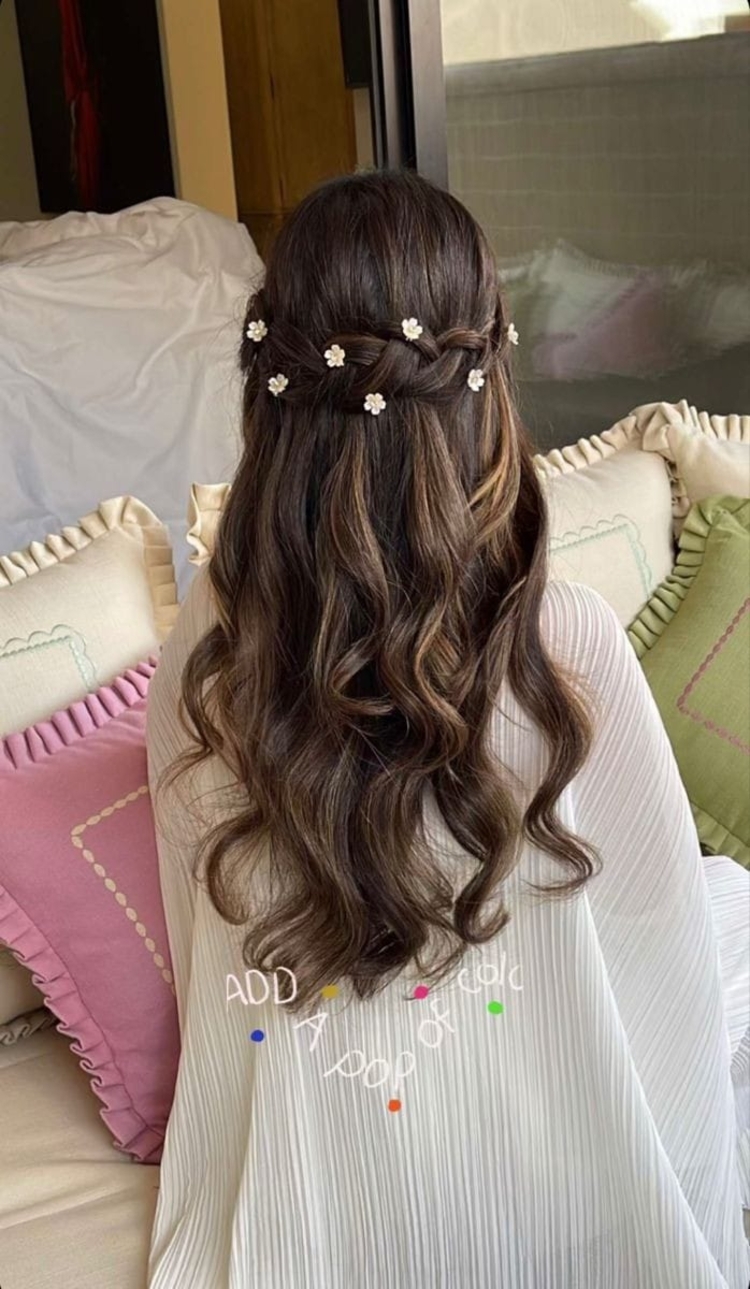 Style Rambut Floral/Pinterest